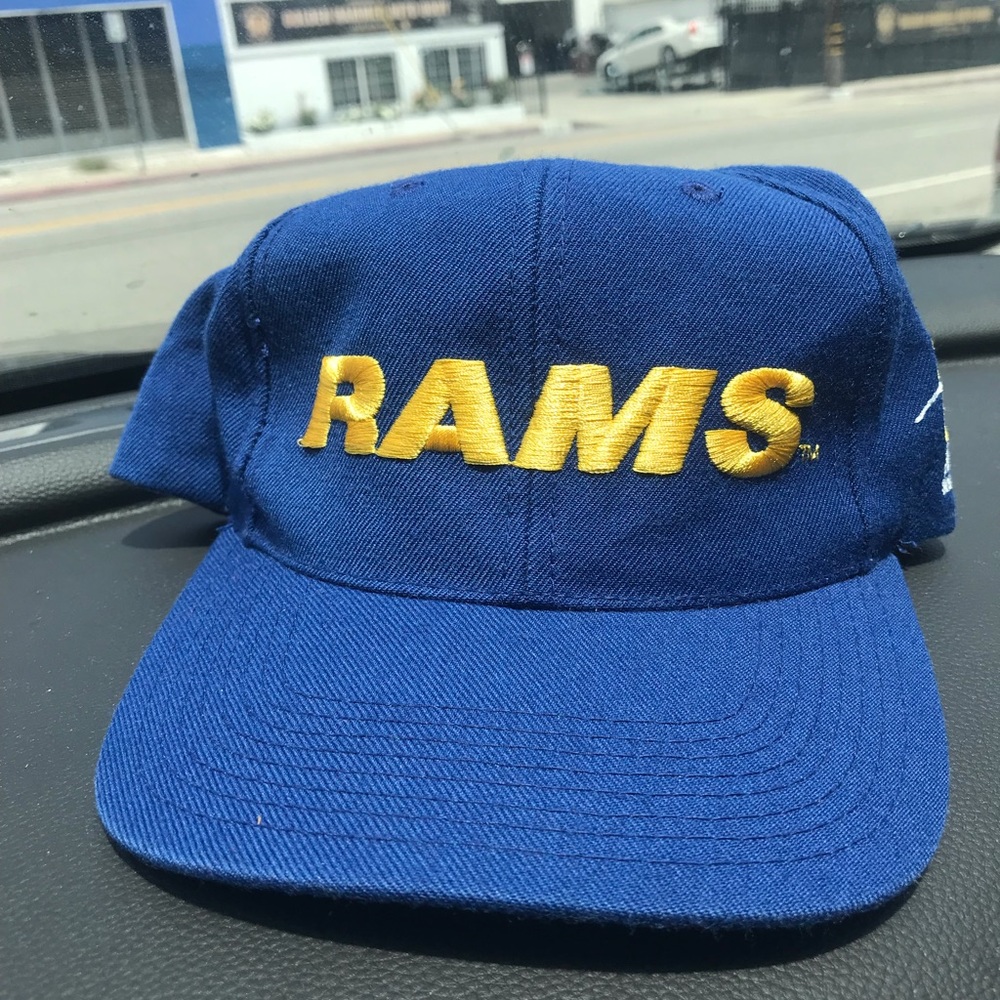 Vintage  rams SnapBack hat sports specialties